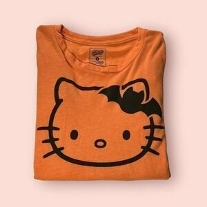 Old Navy Collectibles Hello Kitty Fall Orange Graphic Tshirt Size XS - "Angela"